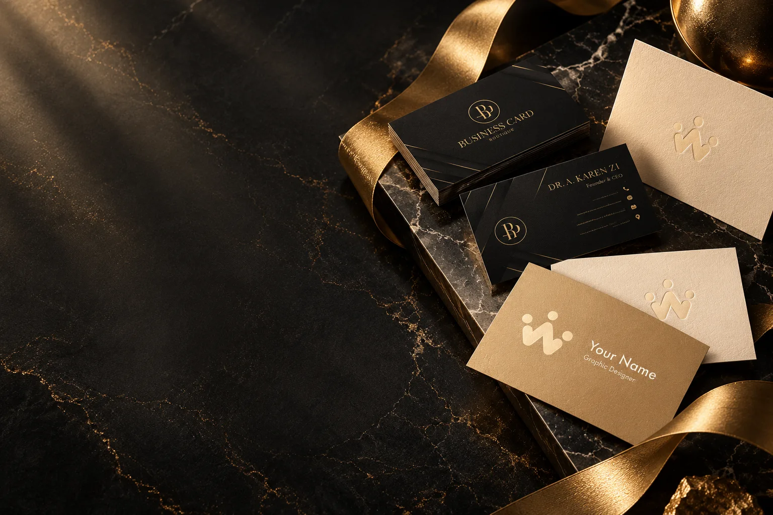 卡片・邀請卡 / Cards & invitations — creative mockup